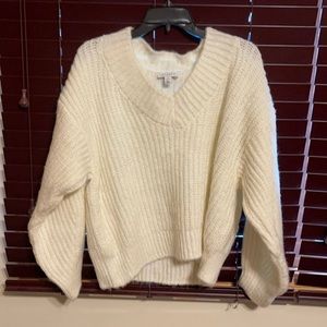 Cream colored sweater